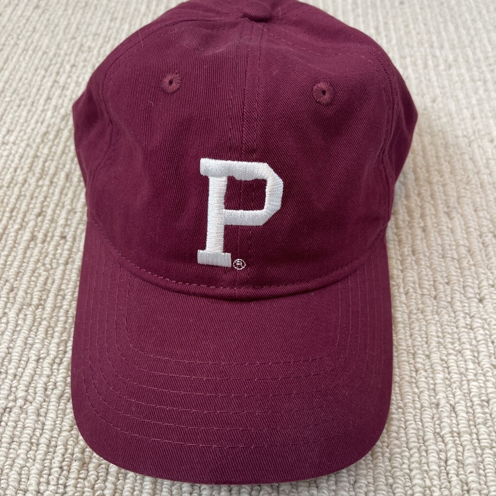 PORTLAND GEAR Heritage Hat One Size Adjustable STRAPBACK Baseball Cap Burgundy